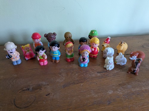 Happyland people figures - happyland, and