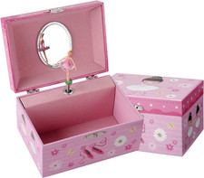 Girls Musical Jewelry Box with