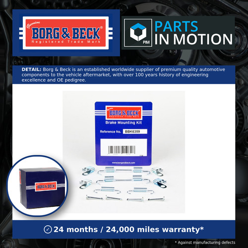 Hand brake shoe - shoe, fitting