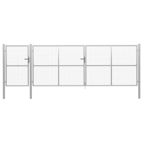 Galvanised steel mesh garden - steel,