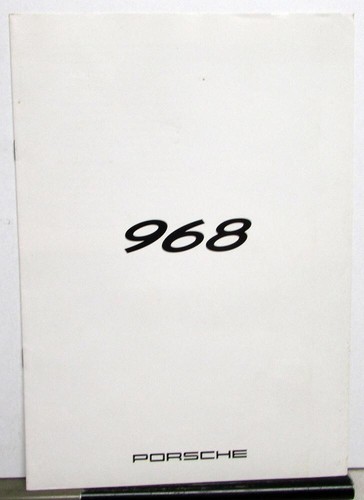 1991 porsche 968 foreign - 1991,