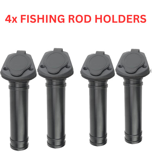 Flush installed fishing rod - flush,