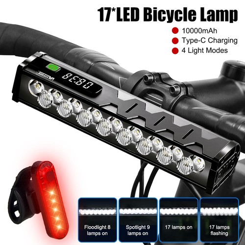 10000mah powerful led bike - powerful,