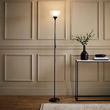 Standard Floor Lamp Uplighter Standing Living Room Tall Light LED Modern Base