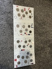 2018 10p Full Set Alphabet