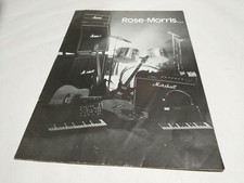 MARSHALL ROSE-MORRIS SALES