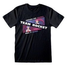 Official Pokemon Team Rocket T-Shirt Fan Apparel for Classic Anime Lovers Tee