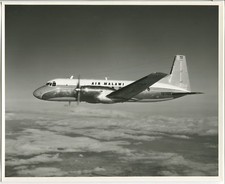 AIR MALAWI HS748 LARGE OFFICIAL VINTAGE HAWKER SIDDELEY STAMPED PHOTO