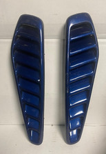 Ford Fiesta Mk3 1989-1992 RS Turbo - pair of genuine bonnet vents blue