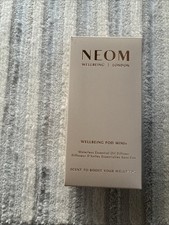NEOM Wellbeing London. Mini+. Waterless Essential Oil Diffuser.New.Boxed, White 