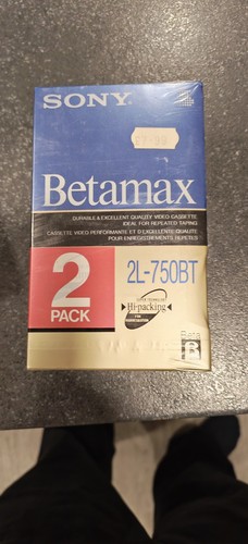 Sony betamax 750bt blank - sony,