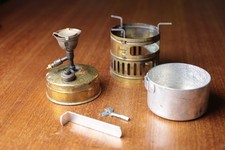 Svea 123 hiking / backpacking stove - with cup, handle - Made in Sweden