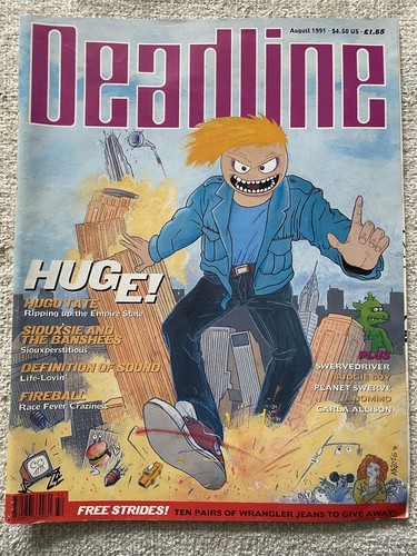 Deadline magazine vf 1991 - magazine, #32