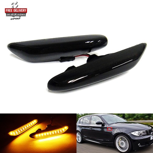 Black smoked side indicator - smoked,