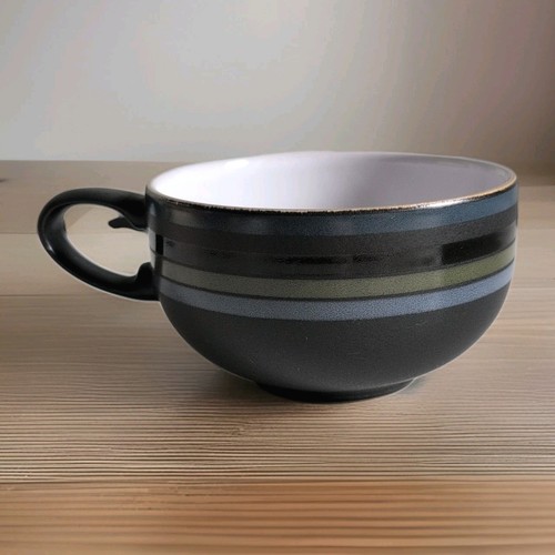 Denby jet stripes - stripes, teacup