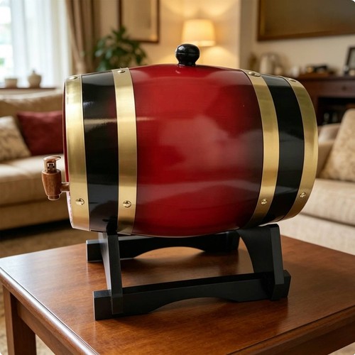 Wooden wine barrel - wine, solid