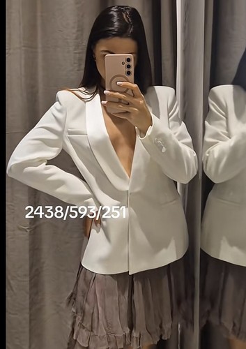 Zara new women tuxedo - women’s,