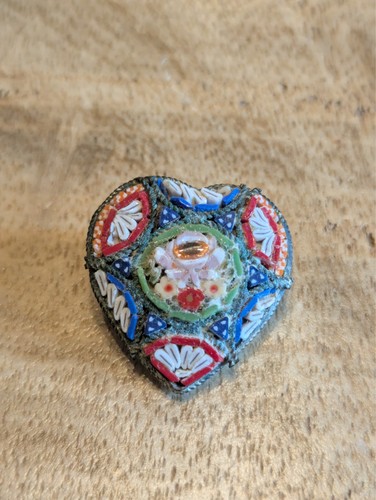 Antique handcrafted heart - handcrafted,