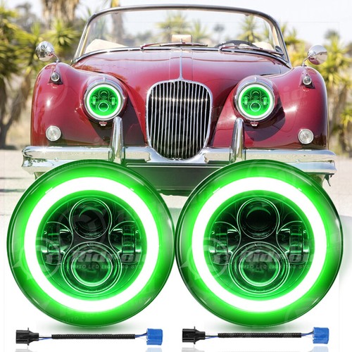 For jaguar xk150 - 7", round