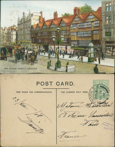 London old houses holborn - old,