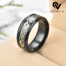 Men's Ring Dragon Celtic