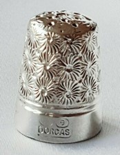 Silver THIMBLE ~ Art Deco ~