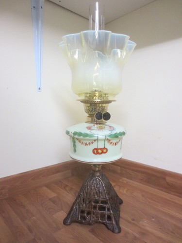Antique brass glass uranium - glass,