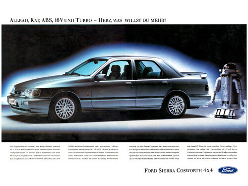 Ford sierra cosworth - ford, 4x4