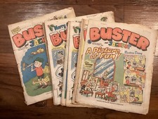 Buster Comic - set of  9 mixed