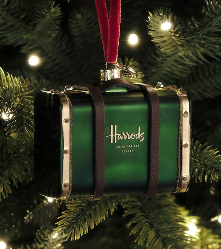 Harrods suitcase christmas - suitcase,