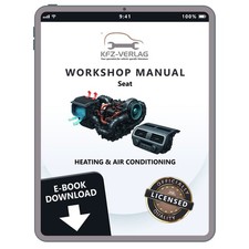 Seat Leon Type 1P 2005-2012 Heating Air Conditioning System Repair Manual eBook