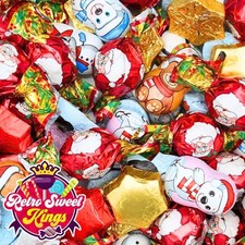 Milk Chocolate Christmas Mix Santa Creme Filled Santa Pick N Mix Sweets Party