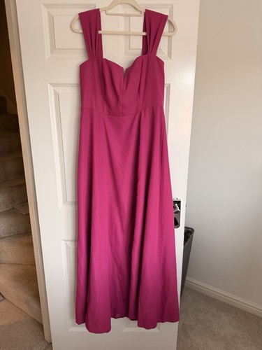 Pink bridesmaid dress size - pink,