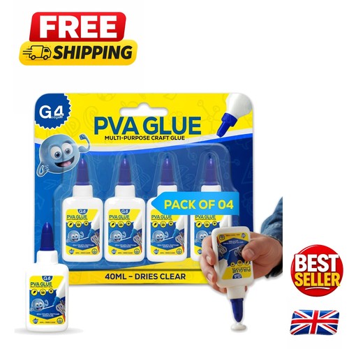 Heavy duty pva glue pack - glue, 4