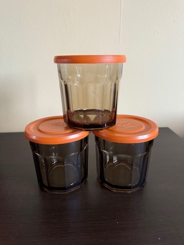 Rare 1970s arcopal france - 3x,