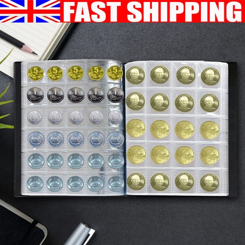 Black coin album 250 coins - coins, mix