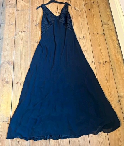 Frank usher black chiffon - frank,