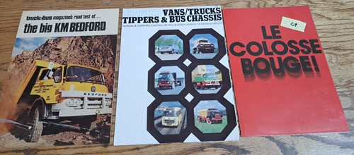 1969 bedford truck lot 3 - bedford,