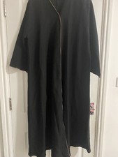 Black Abaya Gold Diamanté