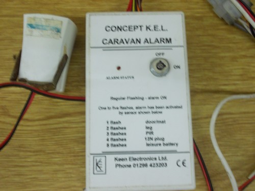 Caravan alarm box untested - caravan,
