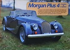 Morgan Plus 4 Brochure 1985