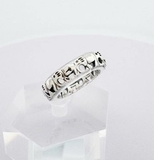 Elephant Ring Animal Genuine 925 Sterling Silver Sizes J L N P R 💖