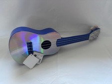 Ukelele Guitar Reflective Silver and Blue - Brand New