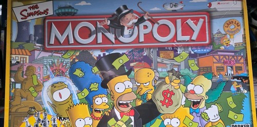 Original simpsons monopoly - simpsons,