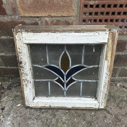 Vintage leaded stained glass - leaded,