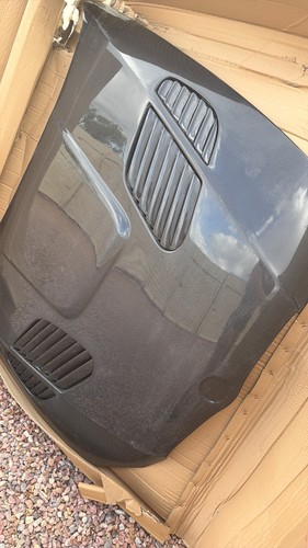 Bmw carbon fiber hood - fiber,