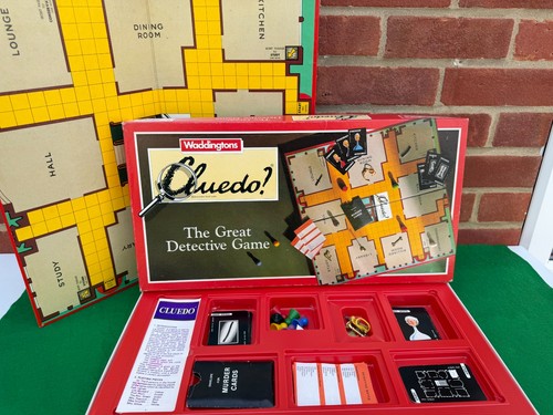 Vintage cluedo detective - vintage, board