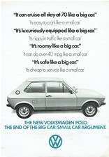 VW POLO Mk1 HATCHBACK ORIGINAL