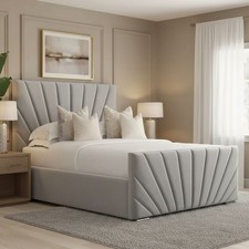Sunrise Bed Frame Plush Velvet