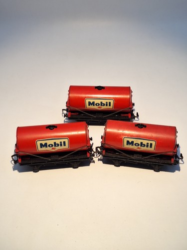 Hornby dublo mobil oil tanker - mobil,